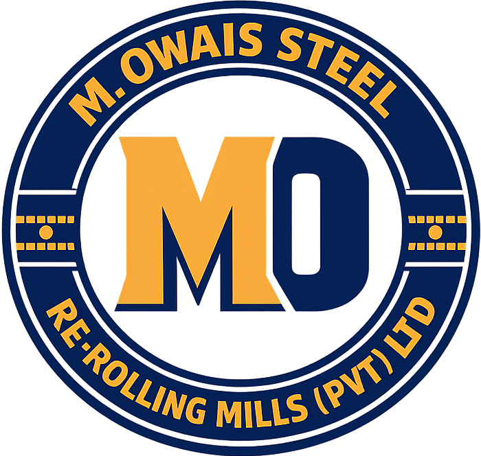 M. Owais Steel Logo